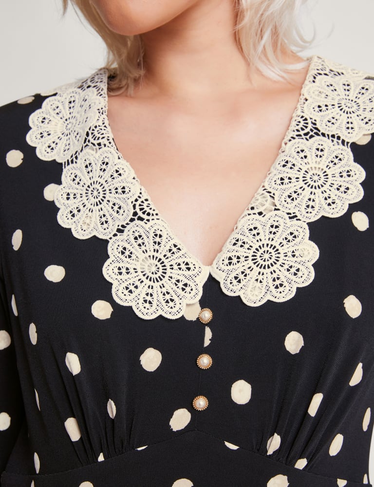 Monsoon spot dress sales