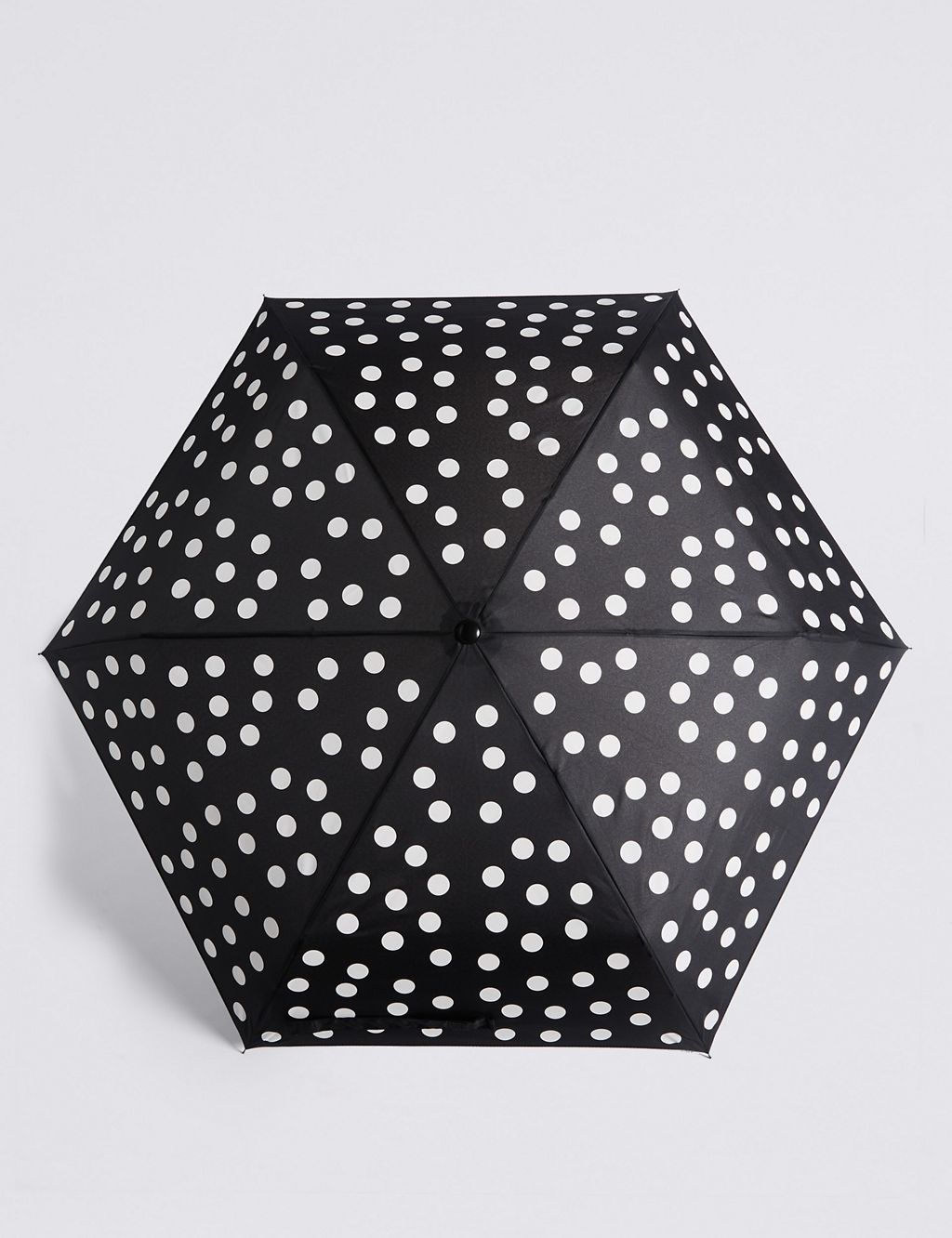 Spotted Compact Umbrella with Stormwear™ 1 of 3
