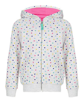 Spotted Hooded Top (1-7 Years) Image 2 of 4