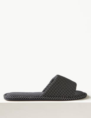 Marks and spencer ladies mule online slippers