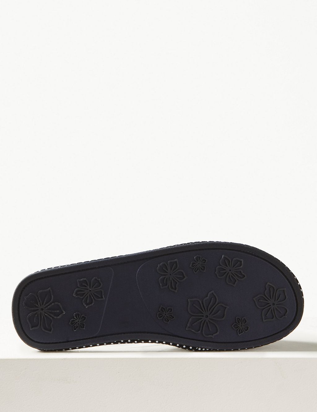 Spotted Open Toe Mule Slippers 5 of 6