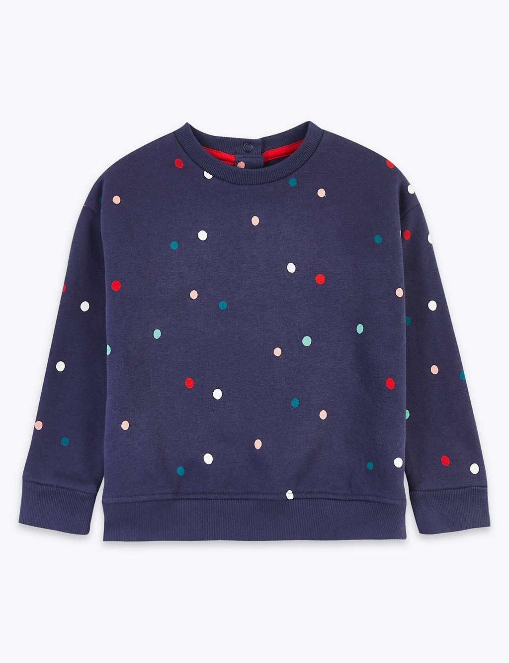Spotted Print Sweatshirt (3 Months - 7 Years) 1 of 4