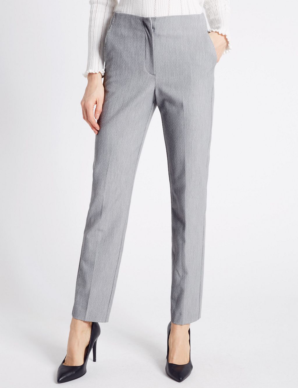 Spotted Slim Leg Trousers 2 of 6