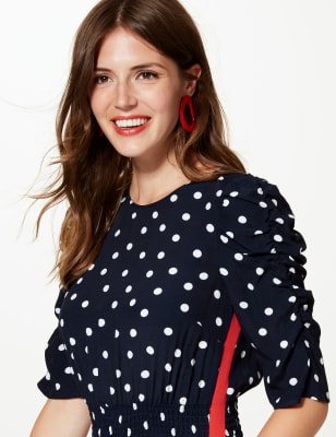 marks and spencer spotty jumpsuit