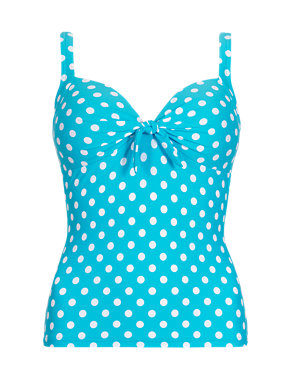 Spotted Tankini Top Image 2 of 5