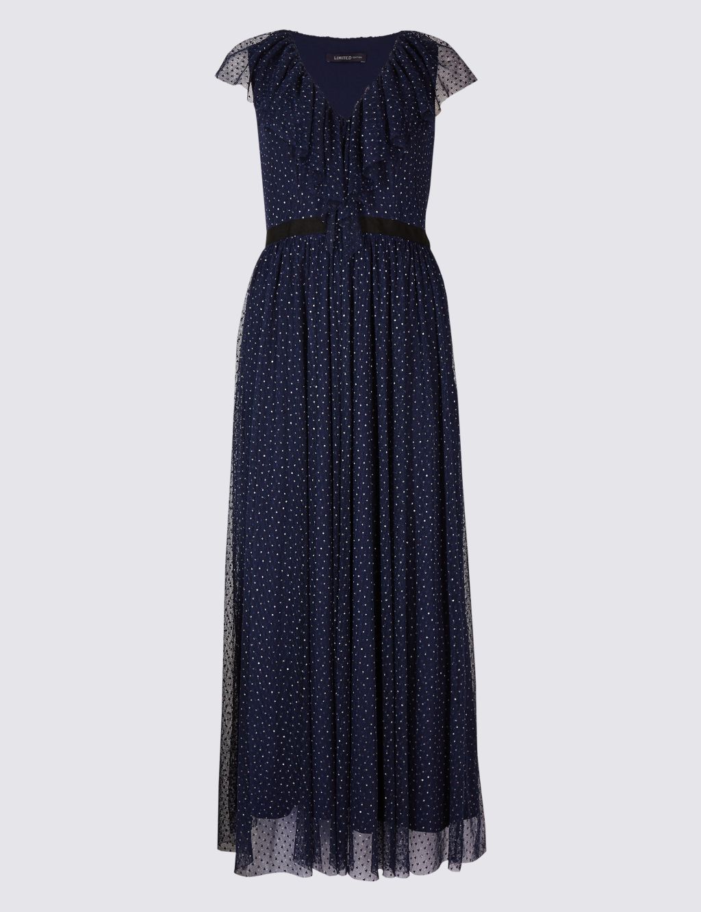 Spotted Tulle Maxi Dress | Limited Edition | M&S