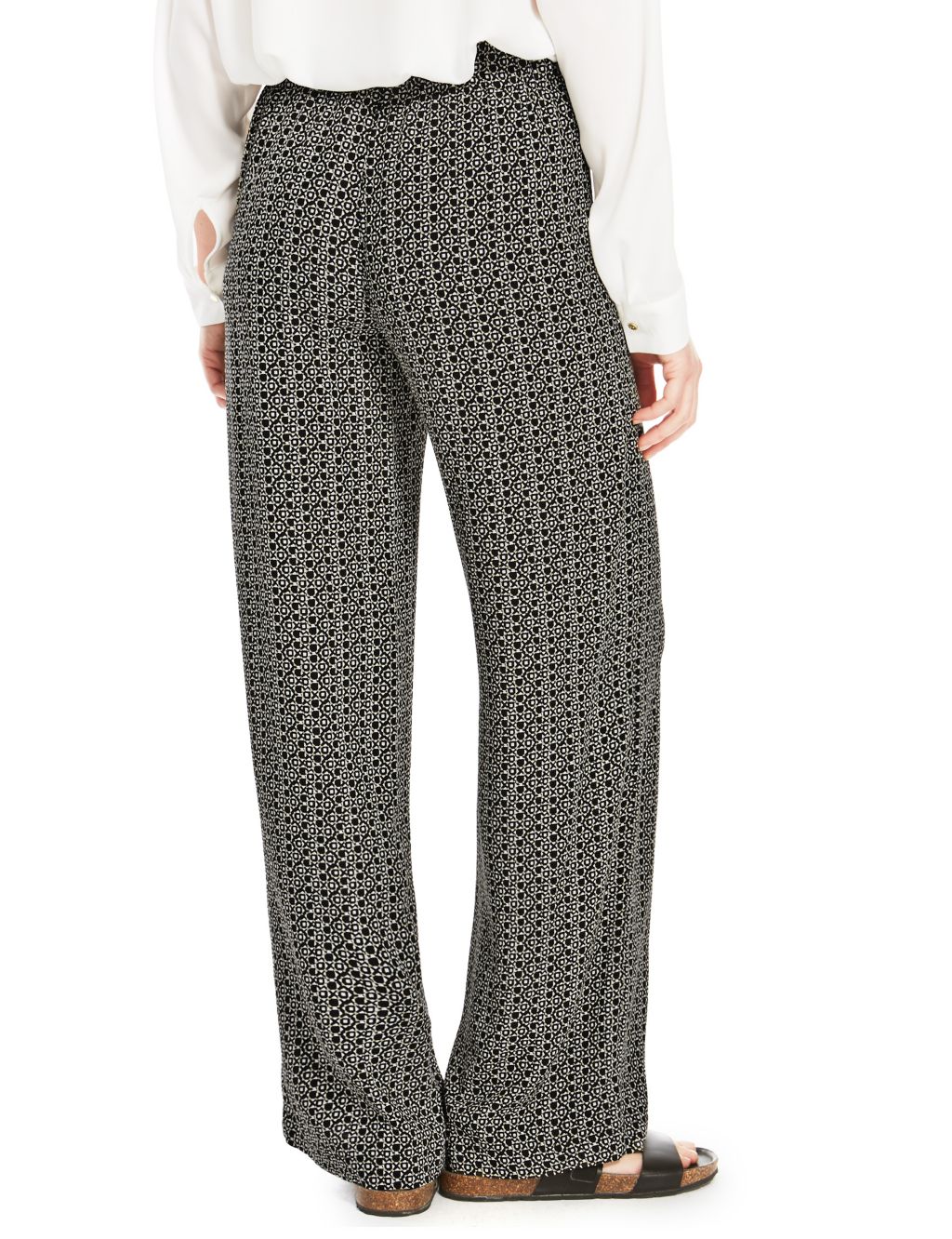 Spotted Wide Leg Trousers 2 of 3