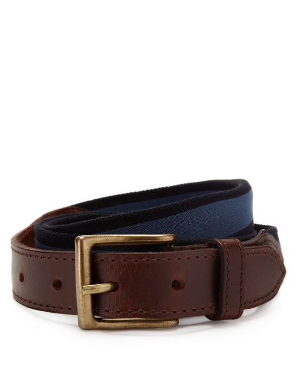 Square Buckle Stretch Belt Image 1 of 1