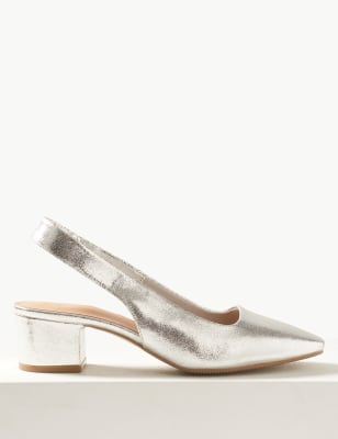 Marks and best sale spencer slingback shoes