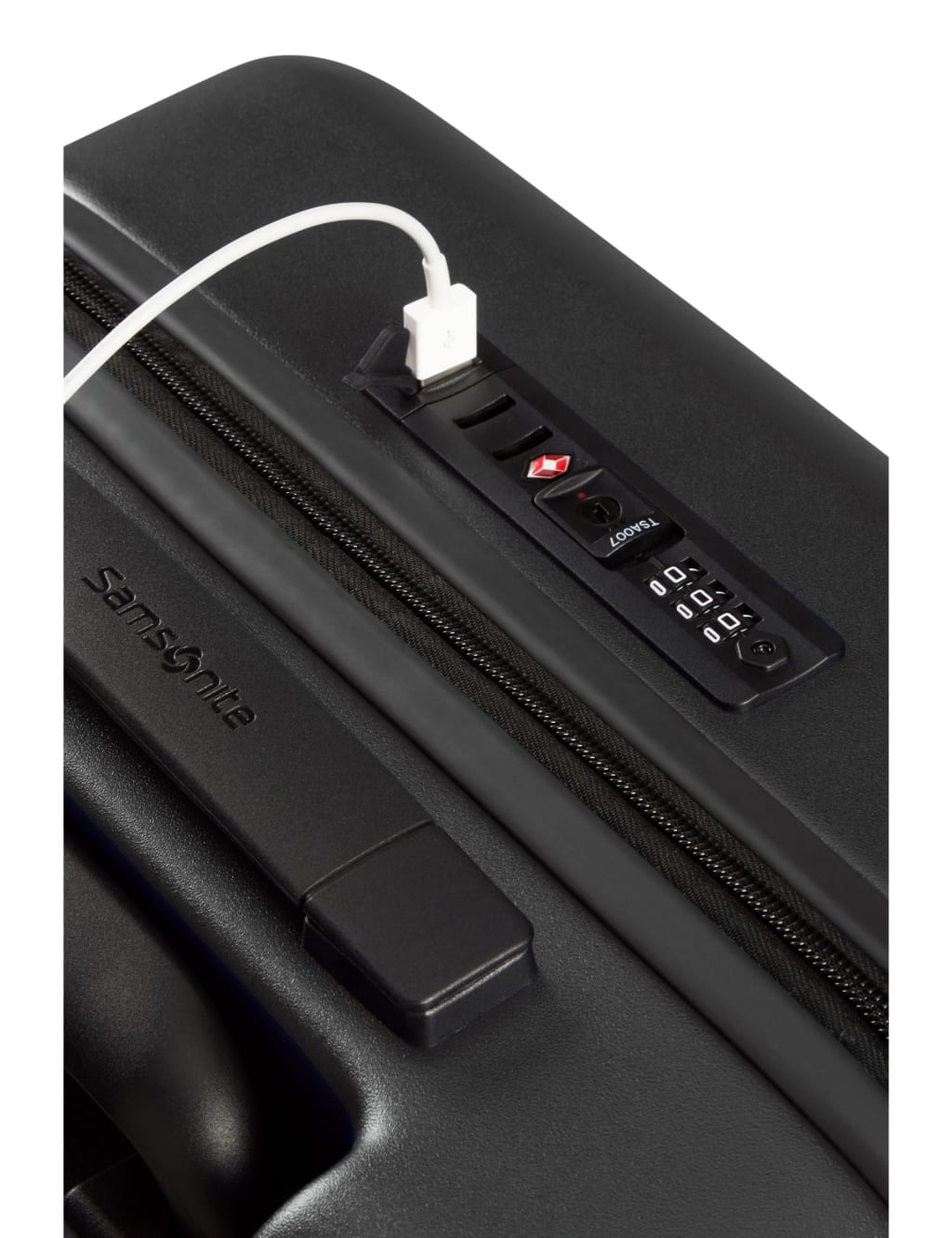 Stackd 4 Wheel Hard Shell Cabin Suitcase Samsonite M&S