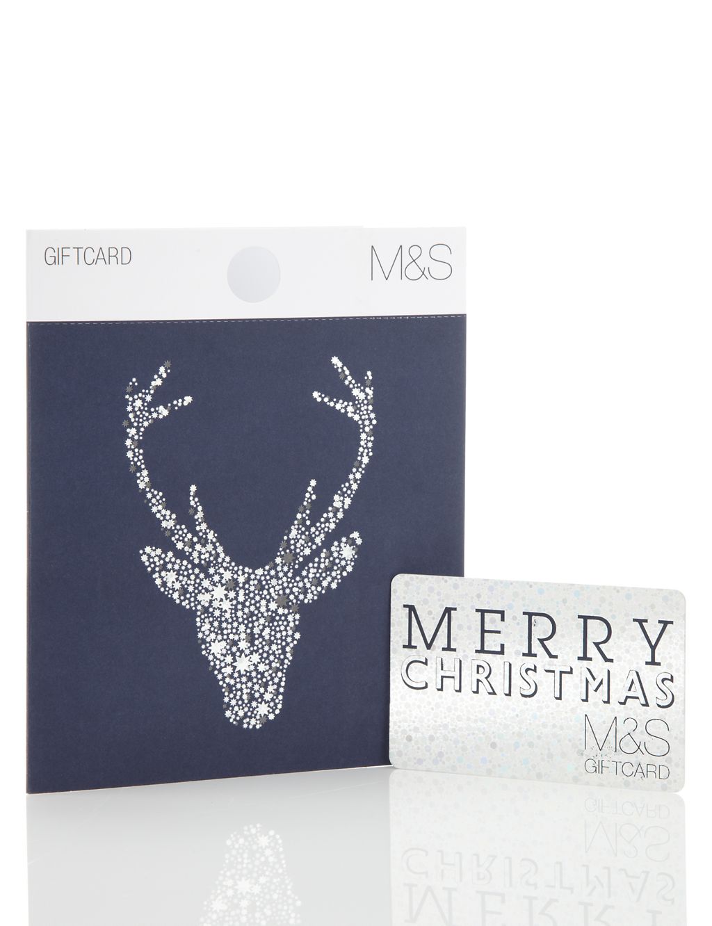 Stag Head Christmas Gift Card 2 of 3