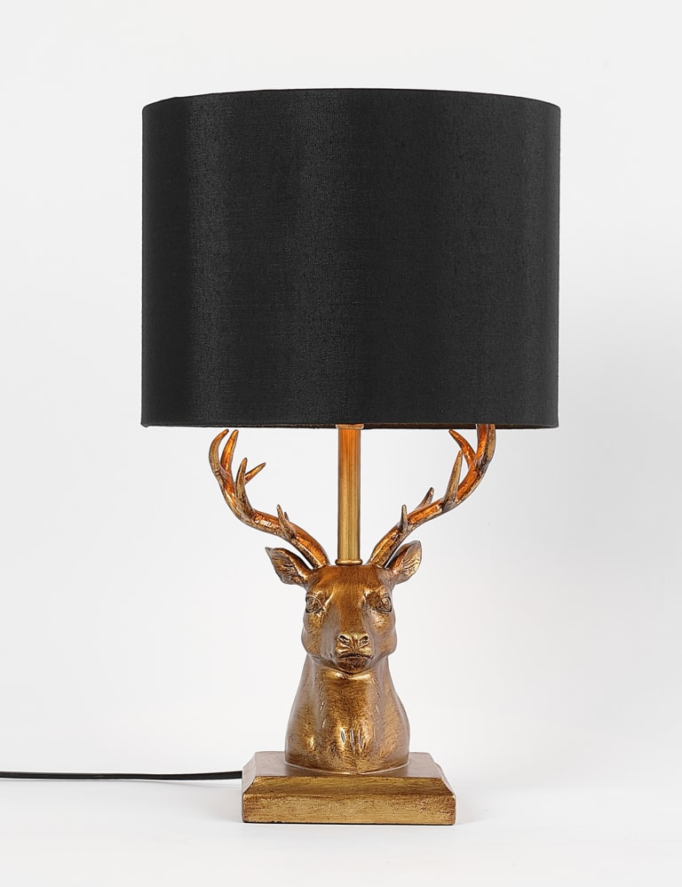 Stag head table lamp discount