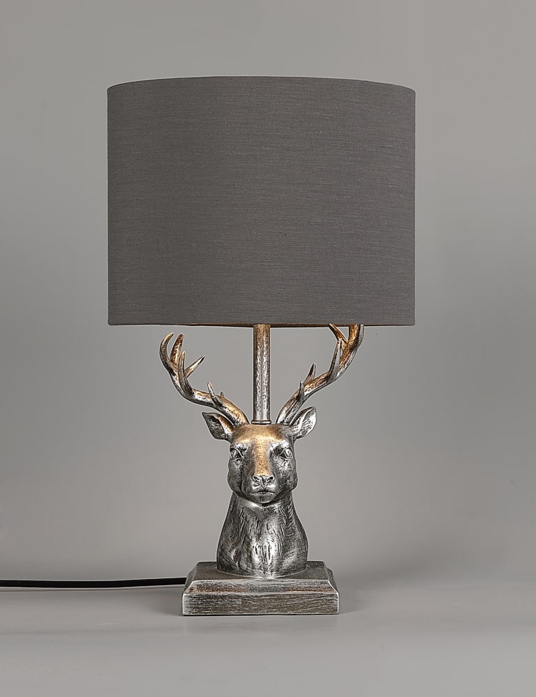 Stag head table lamp sale