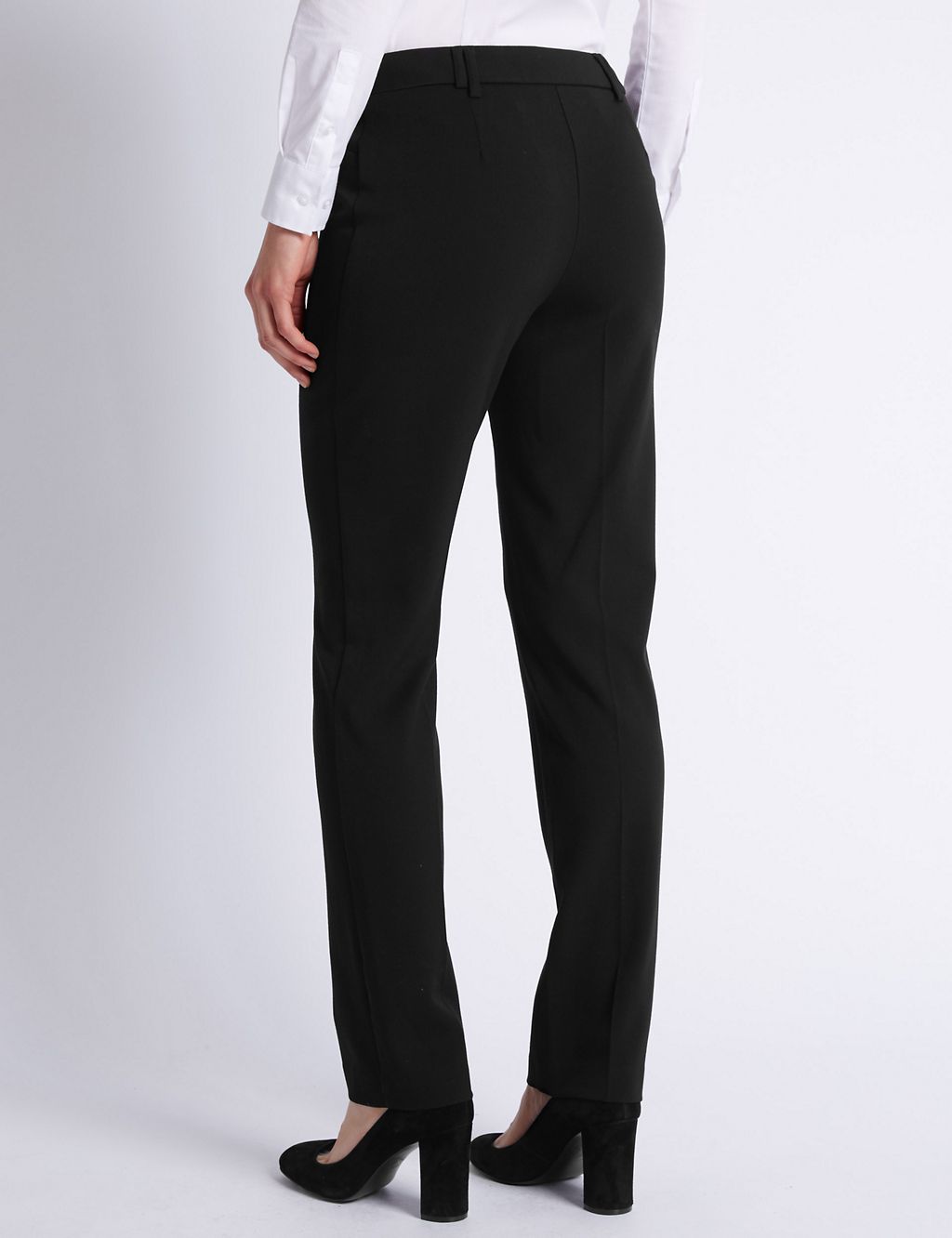 Staggered Seam Slim Leg Trousers 2 of 3