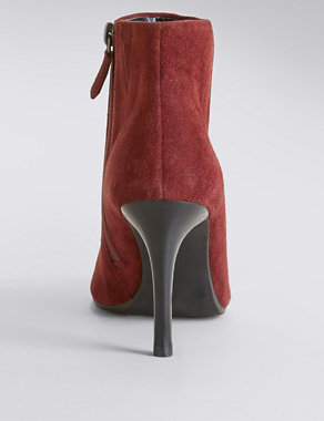 Stain Away™ Suede Ankle Boots with Insolia® Image 2 of 5