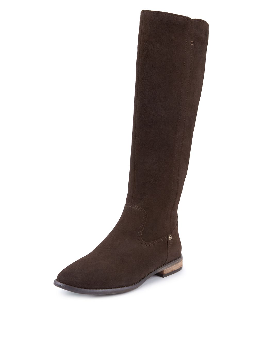 Stain Away™Suede Knee Boots with Insolia® 2 of 5