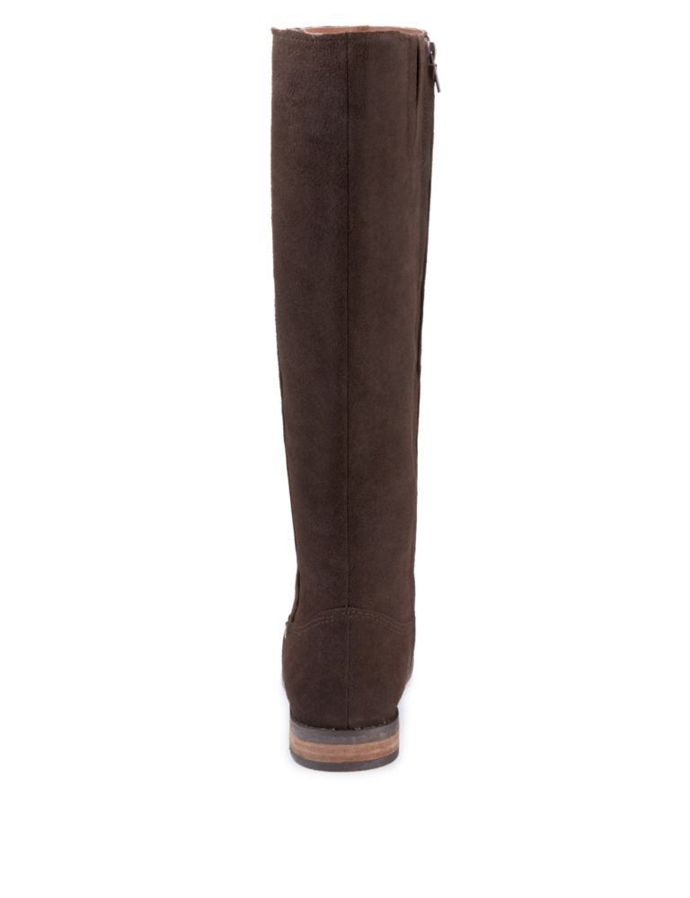Stain Away™Suede Knee Boots with Insolia® 3 of 5
