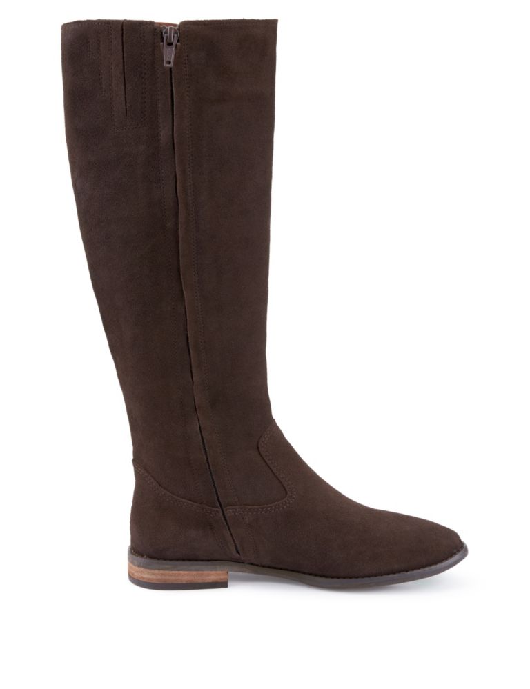 Stain Away™Suede Knee Boots with Insolia® 4 of 5