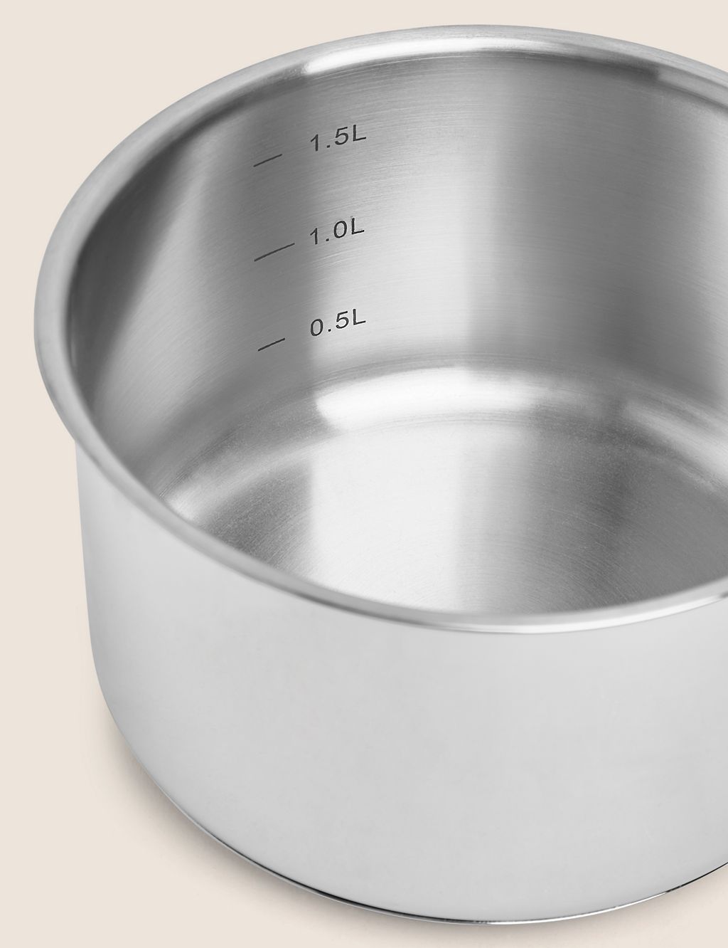 Stainless Steel 16cm Small Saucepan 1 of 5