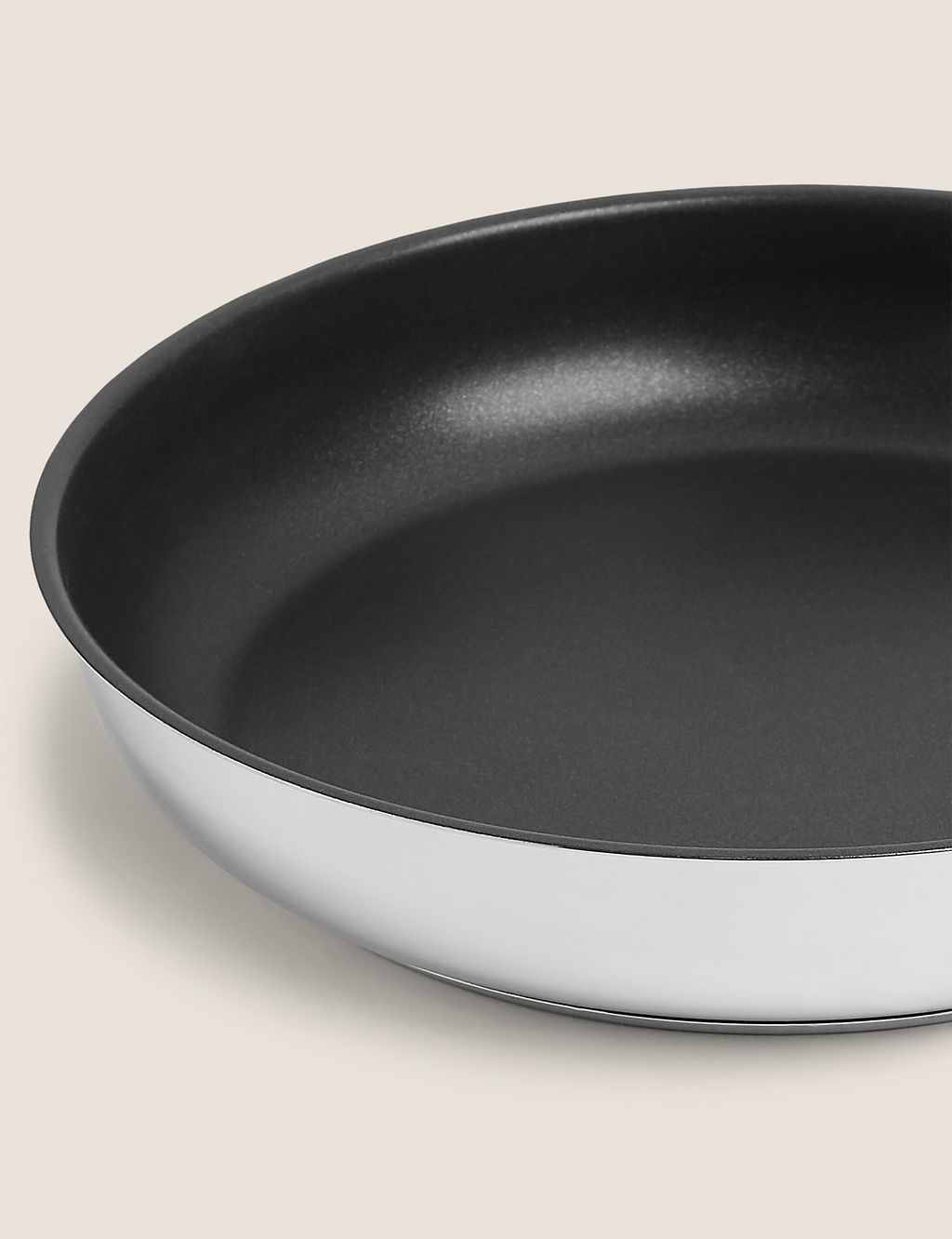 Stainless Steel 28cm Large Frying Pan 1 of 5