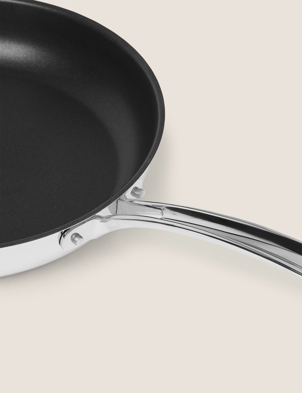 Stainless Steel 28cm Large Frying Pan 2 of 5