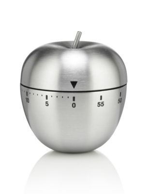 Stainless Steel Apple Timer Image 1 of 1