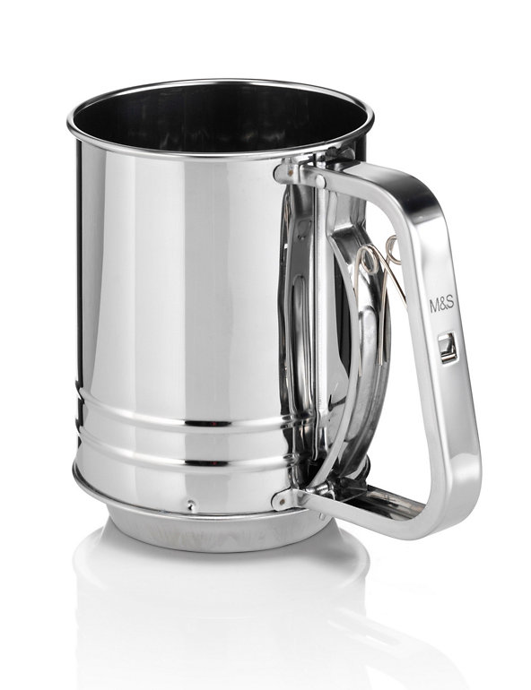 Stainless Steel Flour Sifter Image 1 of 2