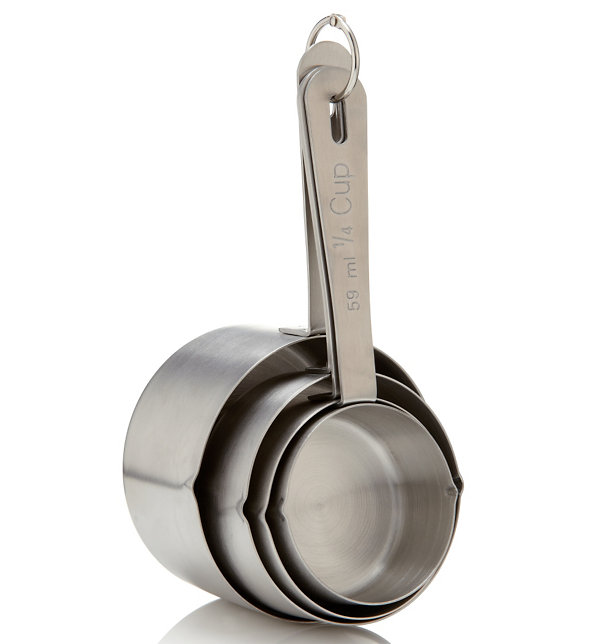 Stainless Steel Measuring Cups Image 1 of 2