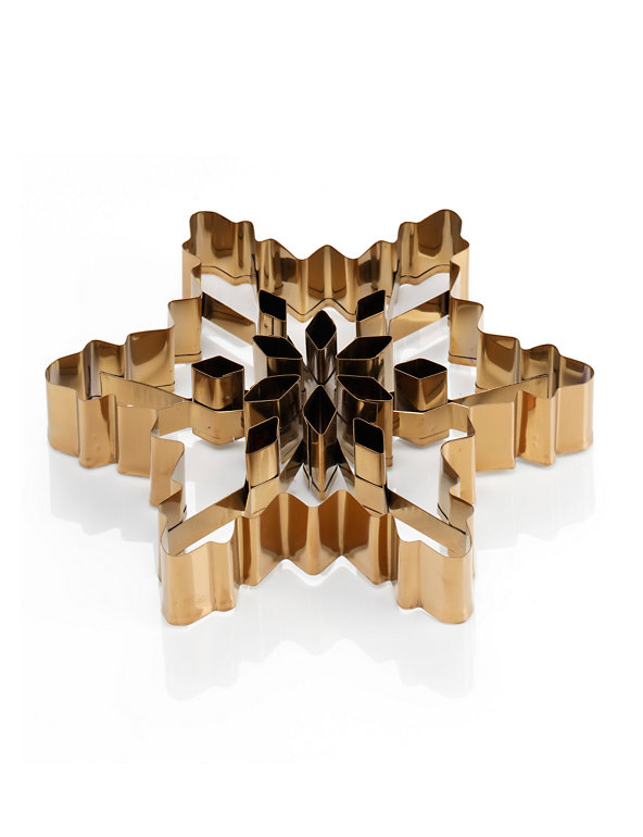 Stainless Steel Snowflake Cookie Cutter Image 1 of 1