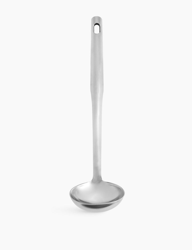 Stainless Steel Soft Grip Ladle 1 of 2