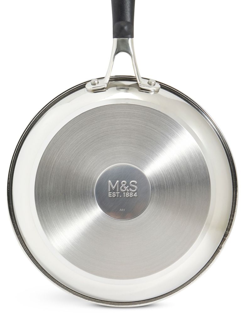 Stainless Steel Soft Touch Frying Pan 2 of 2