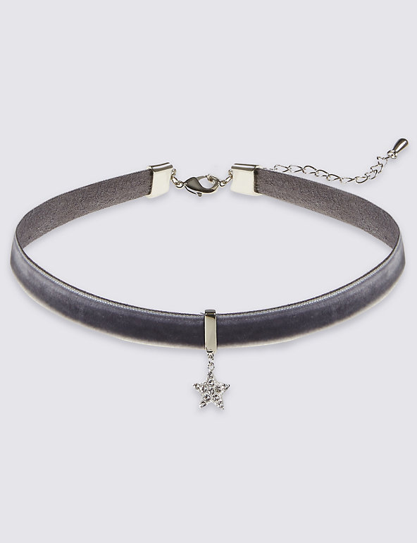 Star Choker Necklace Image 1 of 2