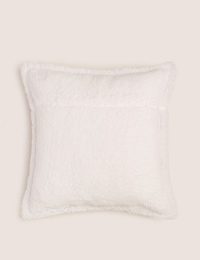 Star Fleece Medium Cushion Image 2 of 6