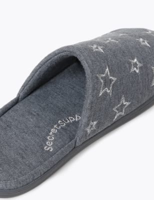 Star Mule Slippers with Secret Support M S Collection M S