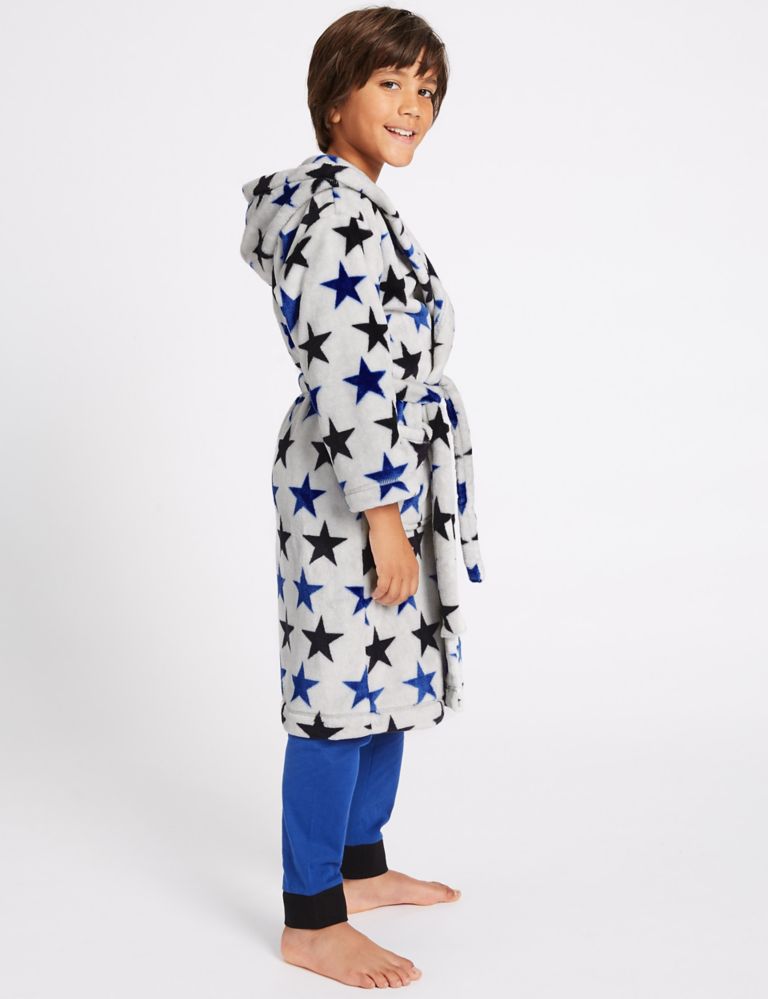 Star Print Dressing Gown (1-16 Years) 3 of 6
