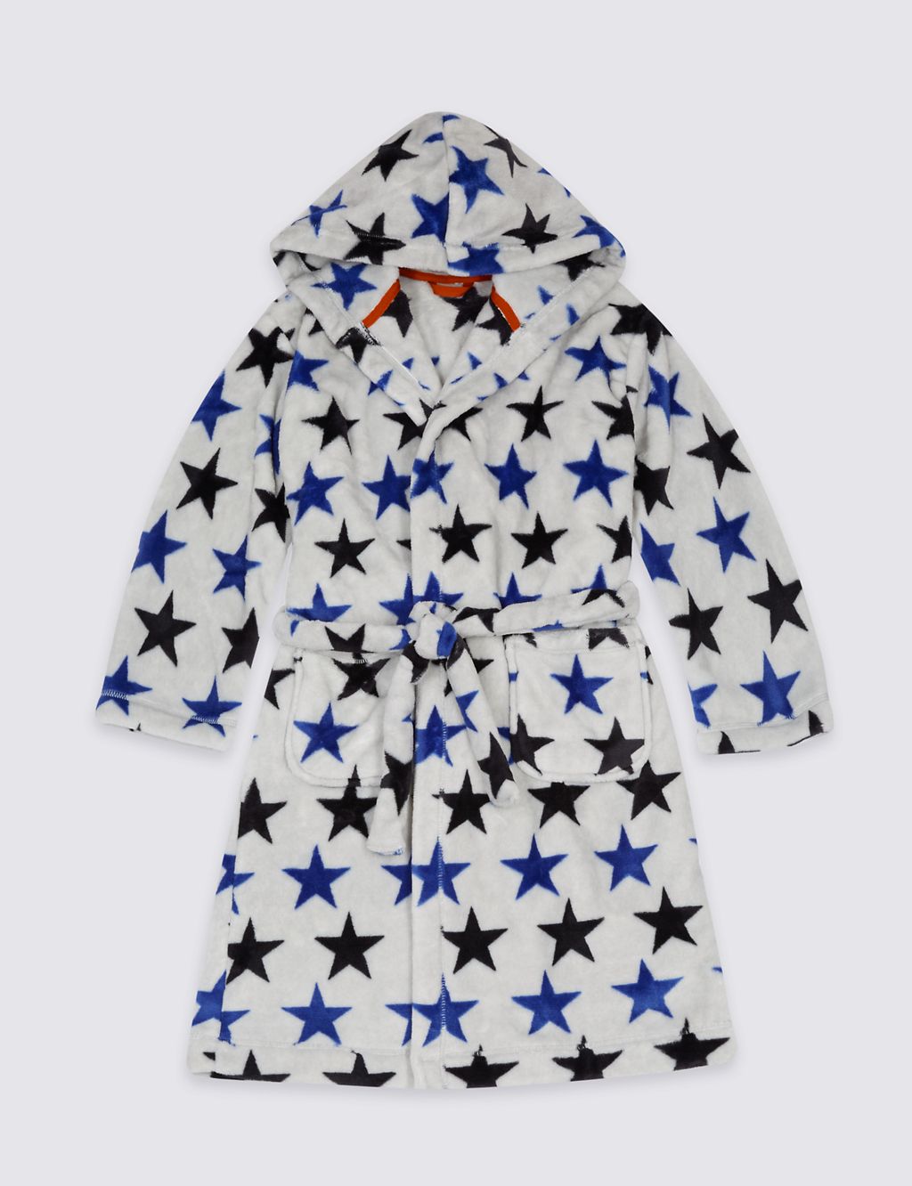 Star Print Dressing Gown (1-16 Years) 1 of 6