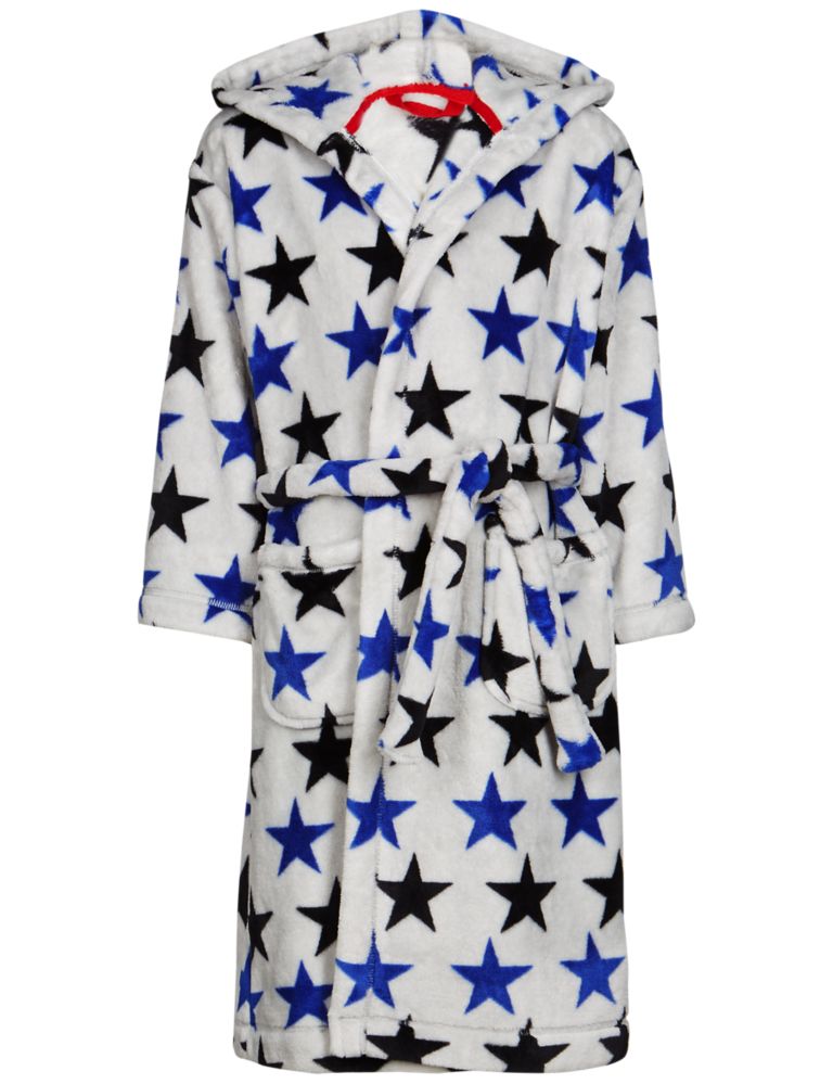Star Print Dressing Gown (1-16 Years) 5 of 6