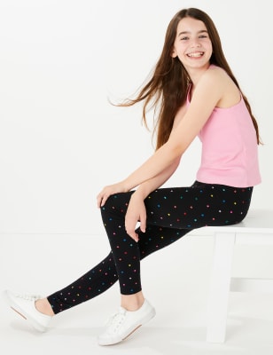 Star Print Leggings 6 16 Yrs M S