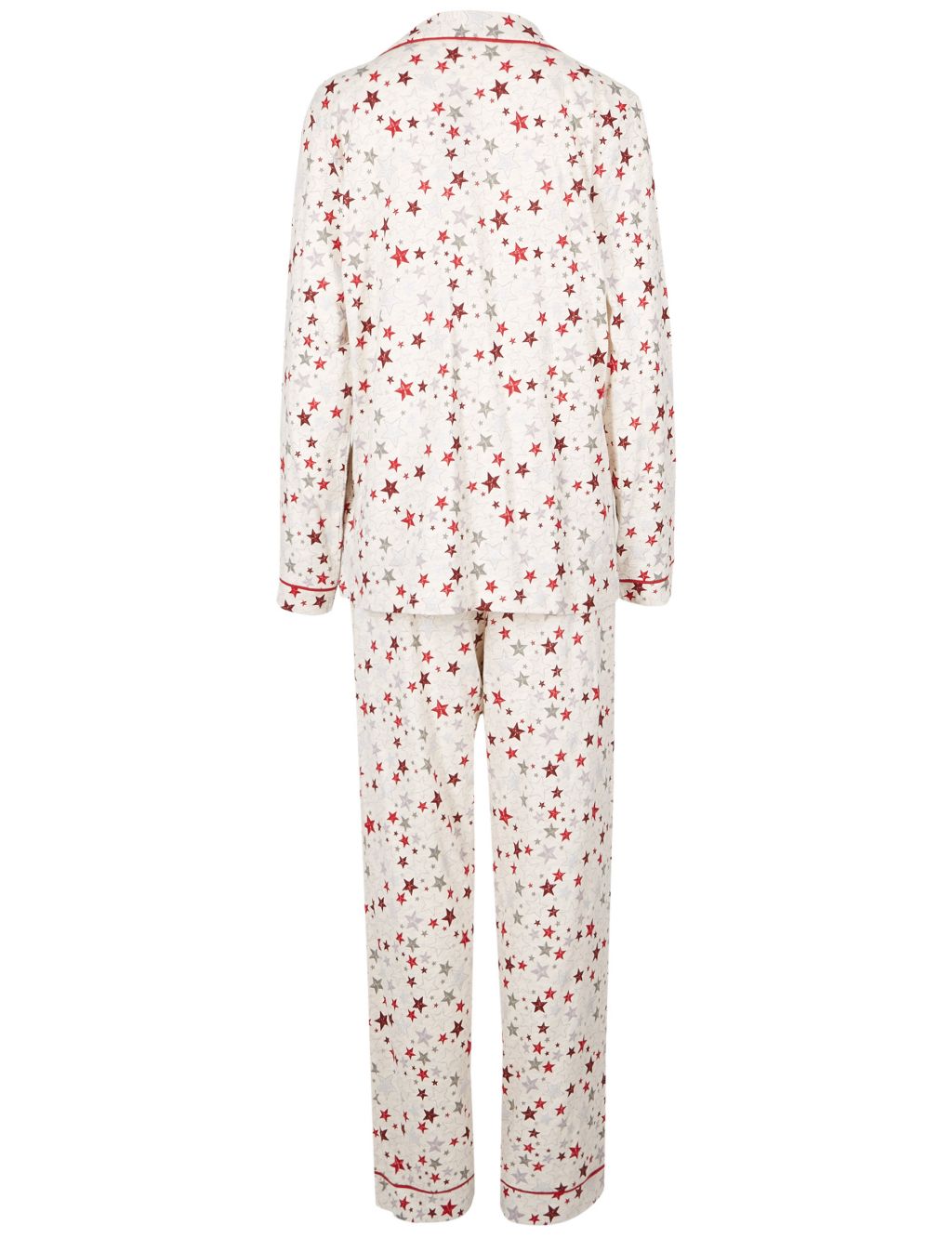 Star Print Long Sleeve Pyjama Set 6 of 6