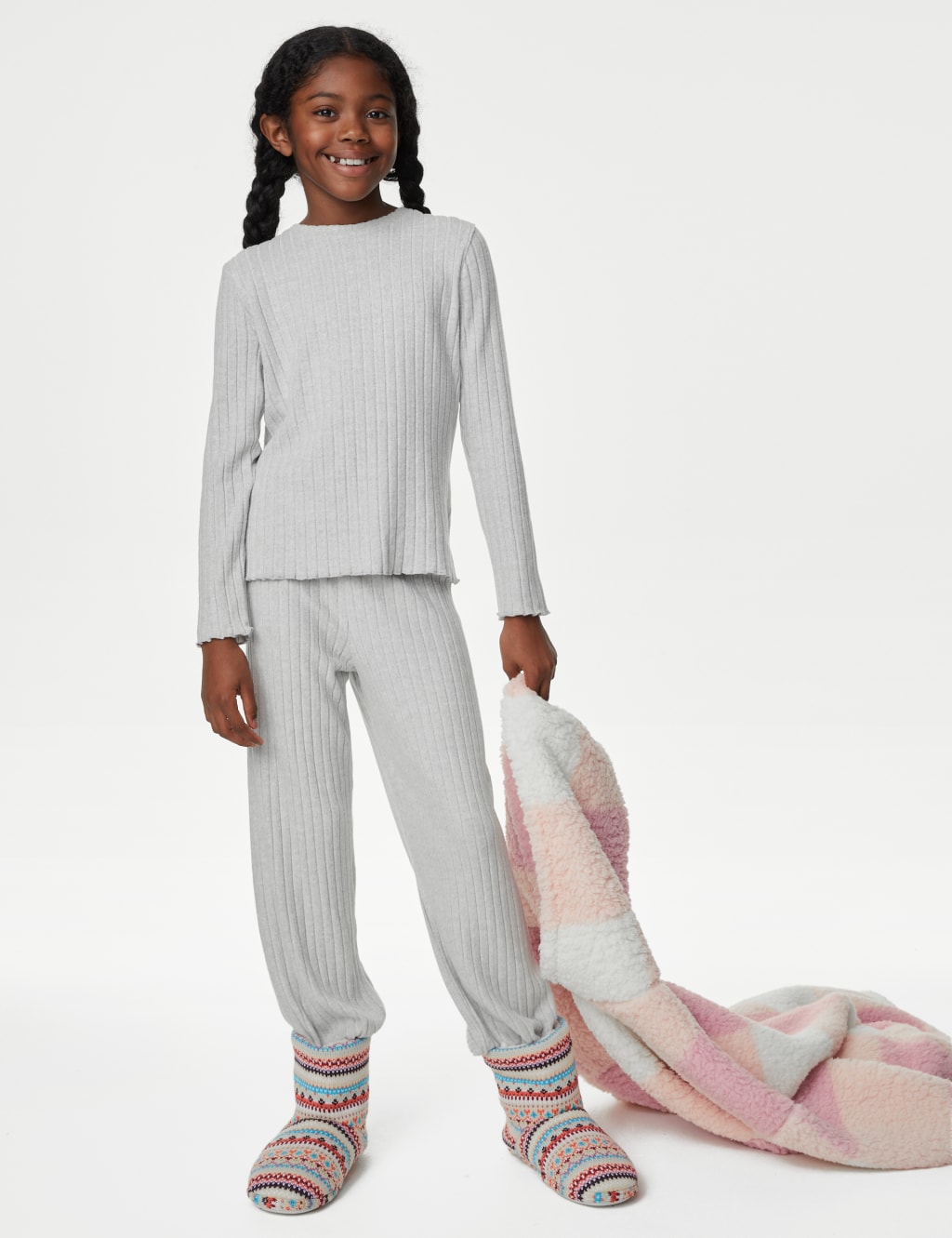 Women's ribbed pajamas deals