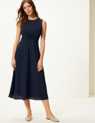 Marks and spencer midi dresses sale