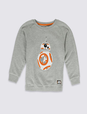 Star Wars™ Cotton Rich Jumper (1-8 Years) Image 2 of 3
