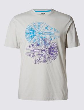 Star Wars™ Millennium Falcon T-Shirt Image 2 of 3