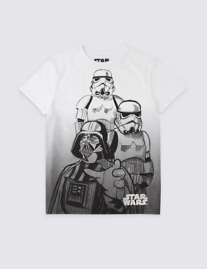 Star Wars™ Pure Cotton T-Shirt (3-16 Years) Image 2 of 3