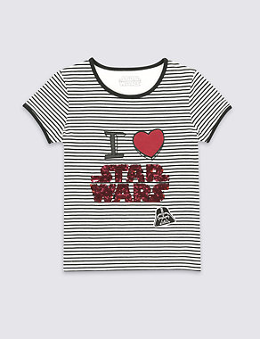 Star Wars™ Pure Cotton Top (3-14 Years) Image 2 of 3