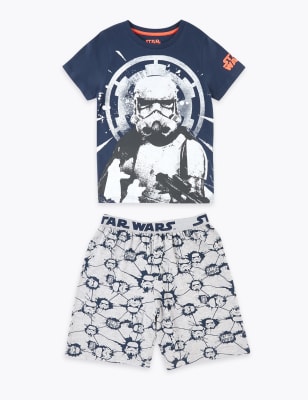 Star Wars Short Pyjama Set 5 14 Yrs M S