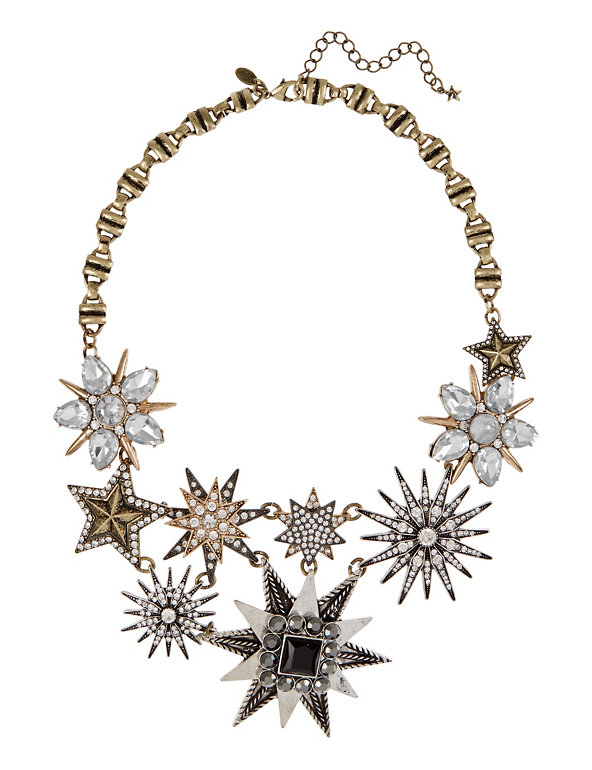 Starry Diamanté Necklace Image 1 of 1