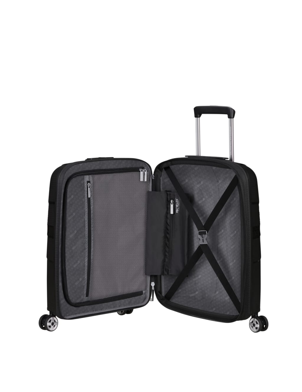 Starvibe 4 Wheel Hard Shell Cabin Suitcase 4 of 10