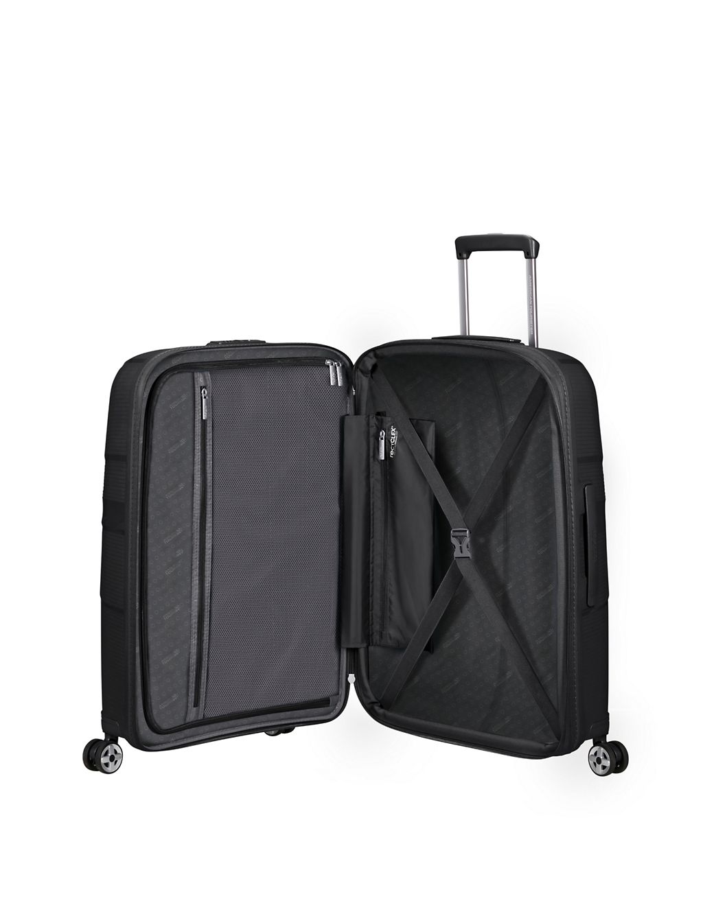 Starvibe 4 Wheel Hard Shell Medium Suitcase 8 of 10