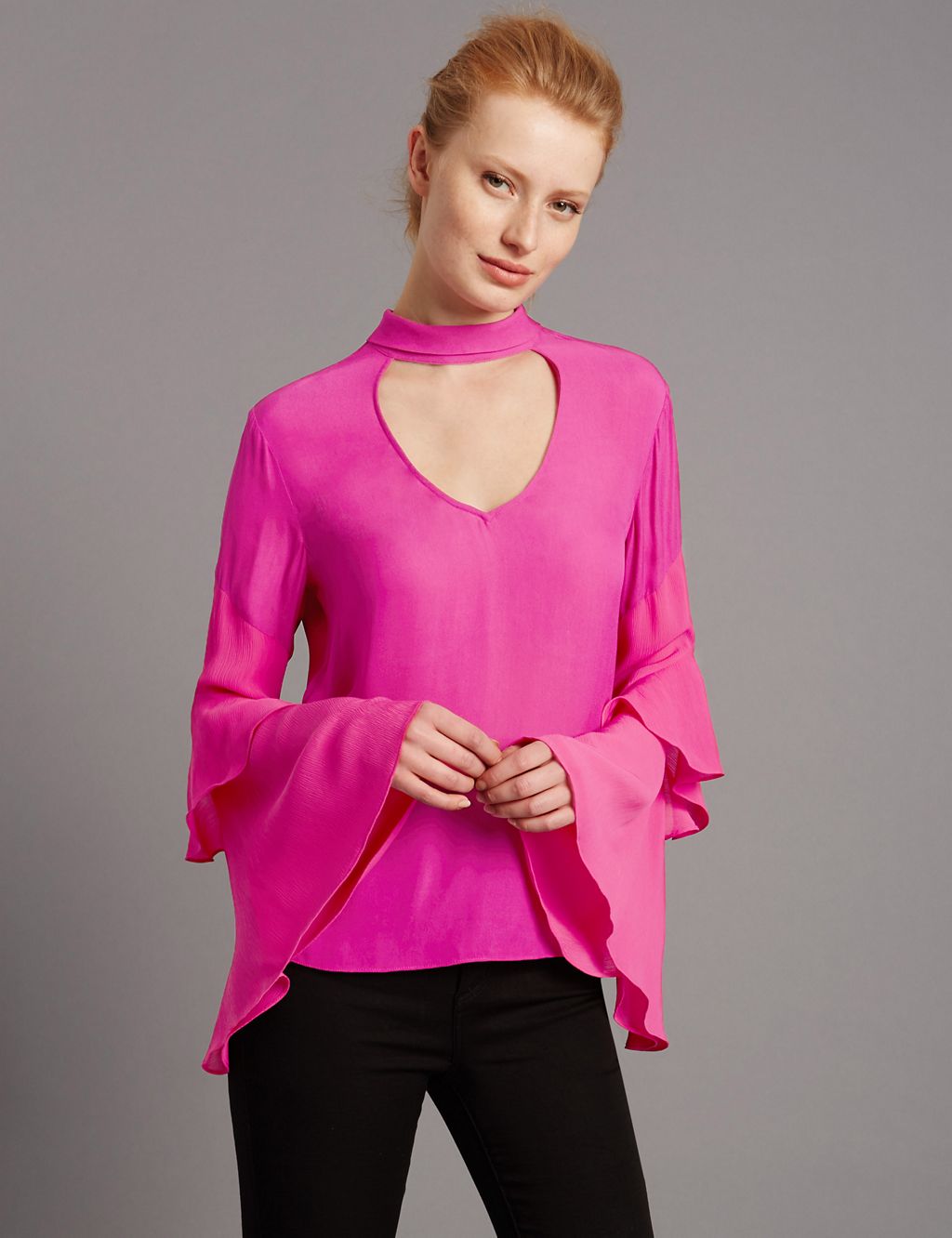 Statement Sleeve Blouse 3 of 4